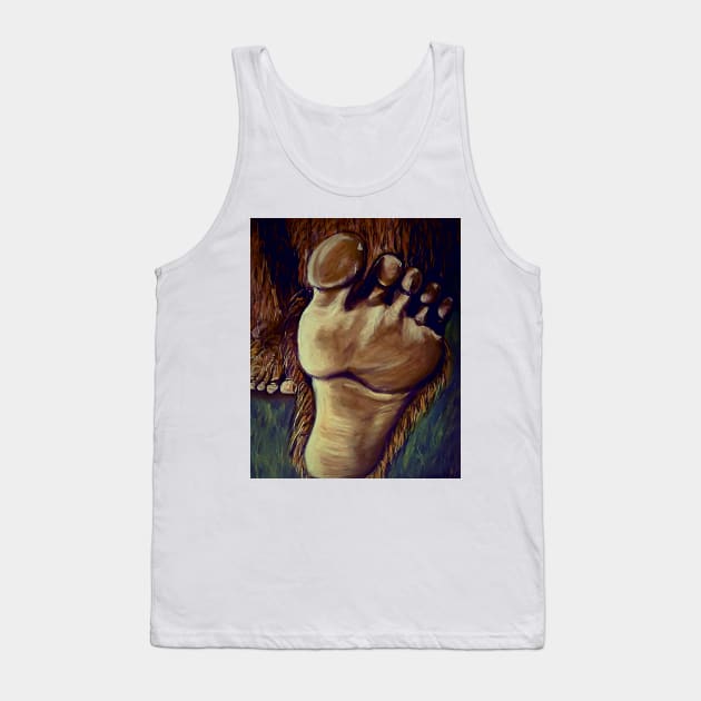 Bigfoot&#39;s foot Tank Top by SandiaOFC